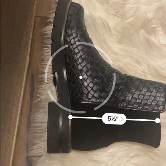 Stuart Weitzman 5050 Lift Woven Bootie - Picture 8 of 9